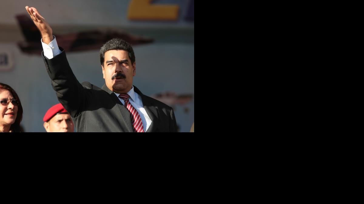 
El presidente venezolano Nicolás Maduro durante un desfile por el aniversario de la Fuerza Área, el 27 de noviembre del 2014, en Maracay, Venezuela.
