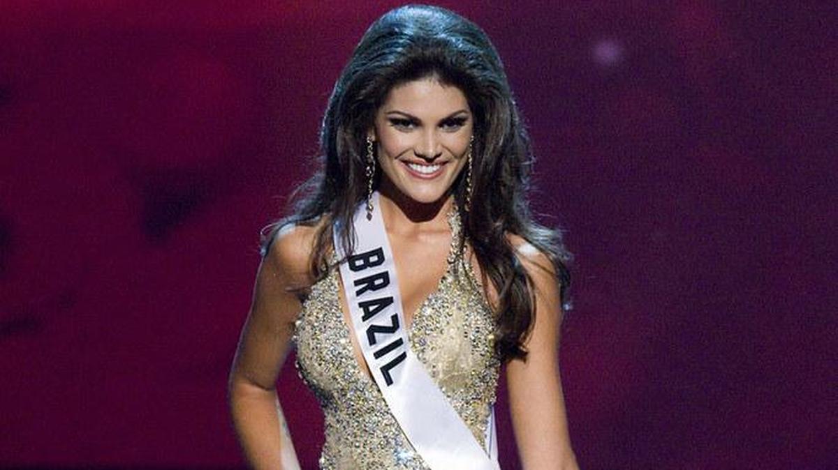 La modelo Natália Anderle, Miss Brasil de 2008.