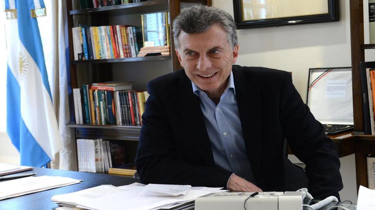 El presidente argentino, Mauricio Macri, en una fotografía el viernes 19 de agosto de 2016, desde la residencia presidencial Los Olivos, en Buenos Aires (Argentina).