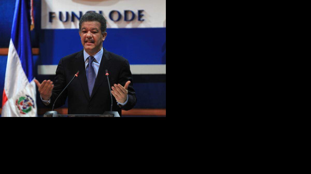 
El ex presidente dominicano, Leonel Fernández.