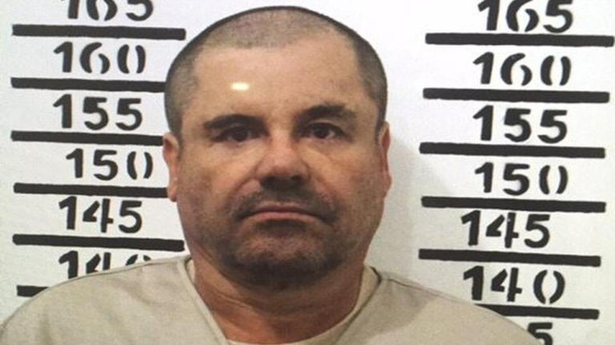 Imagen de Joaquín “El Chapo” Guzmán en la prisión federal Altiplano en Almoloya, Mexico.