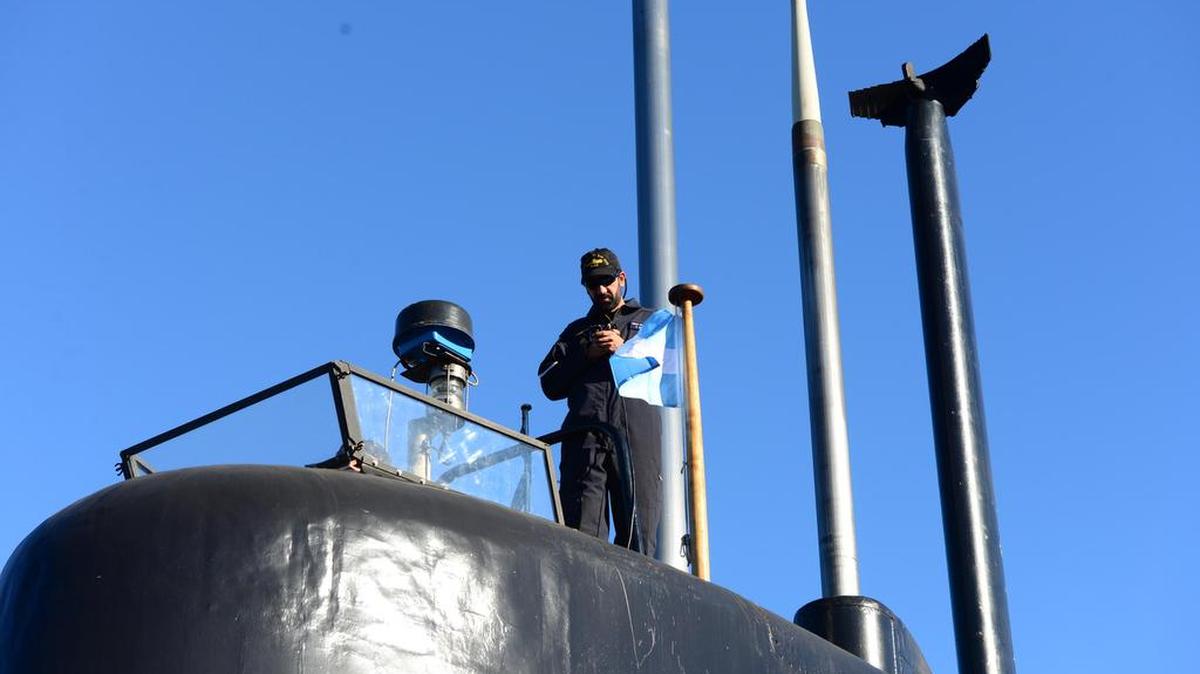 Fotografía sin fecha cedida por la Armada Argentina que muestra el submarino de la Armada desaparecido.