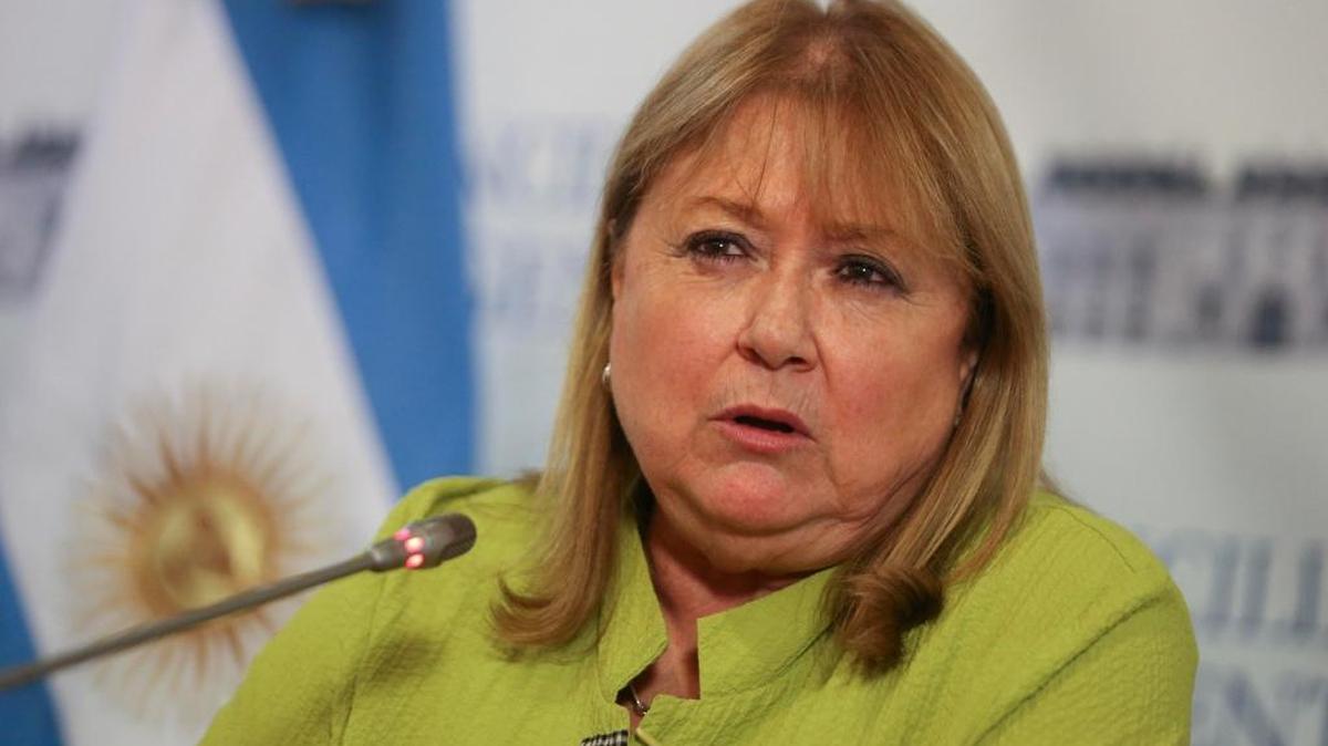 La canciller argentina Susana Malcorra participa este miércoles 14 de diciembre de 2016, en una conferencia de prensa en el marco de la XI Reunión Extraordinaria del Consejo del Mercado Común (CMC), en la sede de la Cancillería Argentina en Buenos Aires (Argentina).