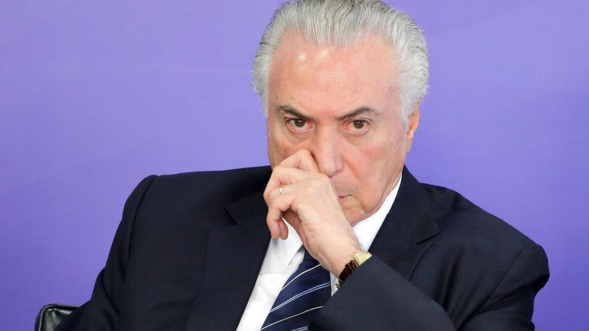 El presidente de Brasil, Michel Temer.