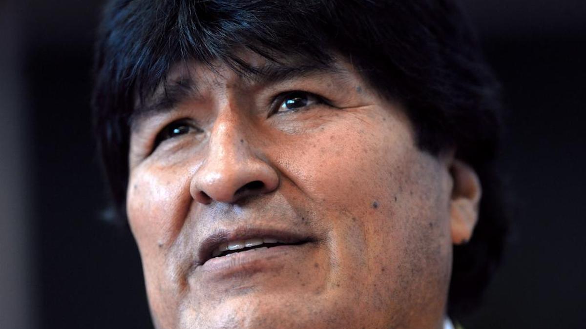 El presidente boliviano, Evo Morales durante su viaje a Francia.