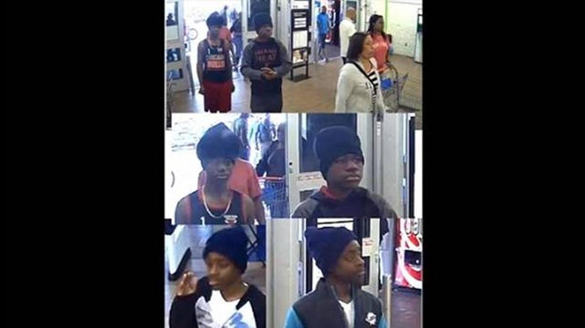 La Policía de Broward publicó el video de los adolescentes que robaron el Toyota de una anciana afuera de un Walmart de Lauderdale Lakes el 15 de enero del 2018. Oficina del Sheriff de Broward.
