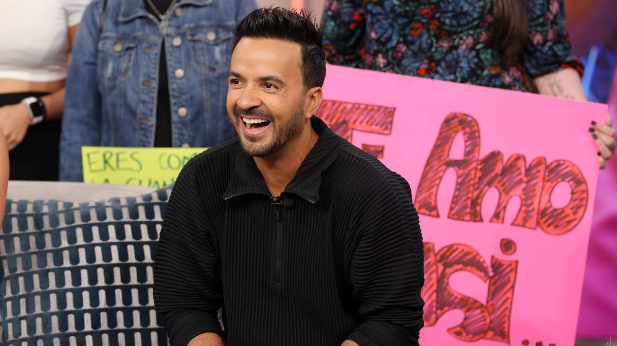 Doral, Florida - 25 de agosto, 2023: Luis Fonsi en el programa Despierta America de Univision. 