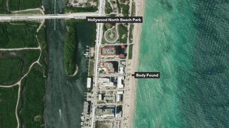 Hallan el cuerpo de una mujer en Hollywood Beach tras ser arrastrado a la orilla, según la policía