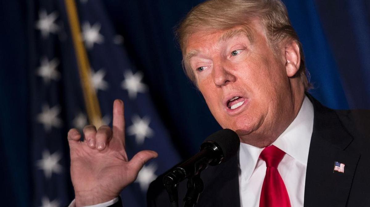 “Miraré al mundo desde la clara lente de los intereses estadounidenses”, dijo Donal Trump.