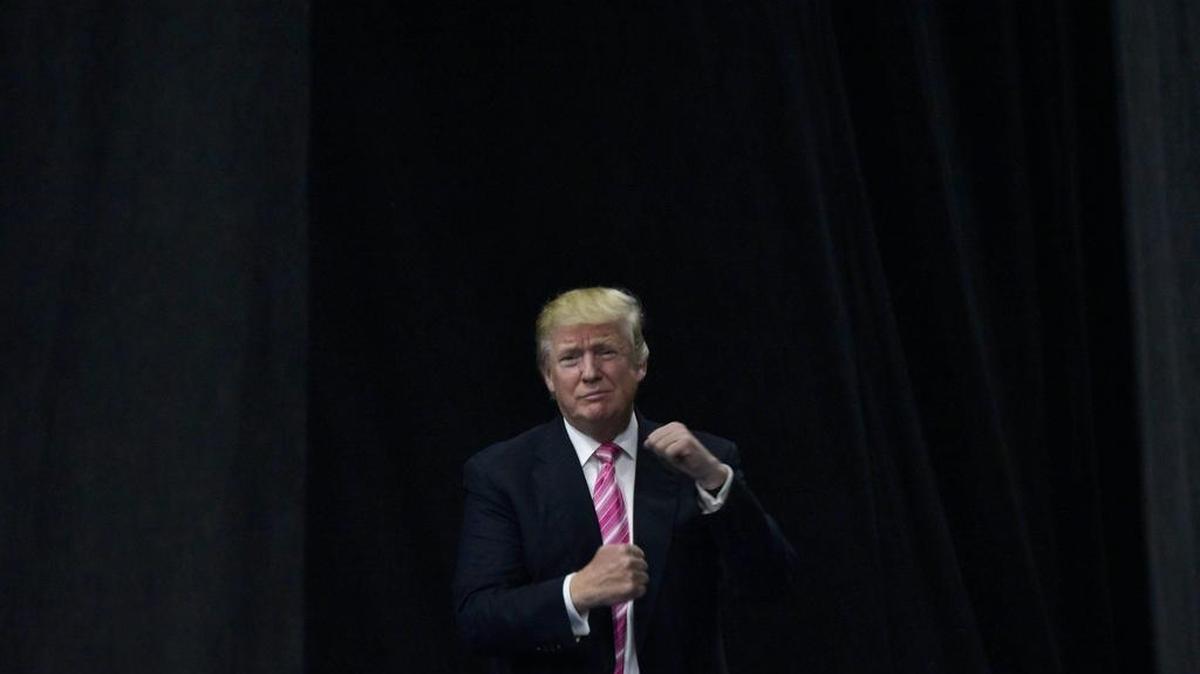 El candidato republicano a la Presidencia, Donald Trump.
