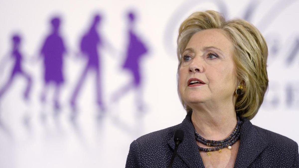 La candidata demócrata Hillary Clinton el 16 de septiembre de 2016 en Washington, DC.