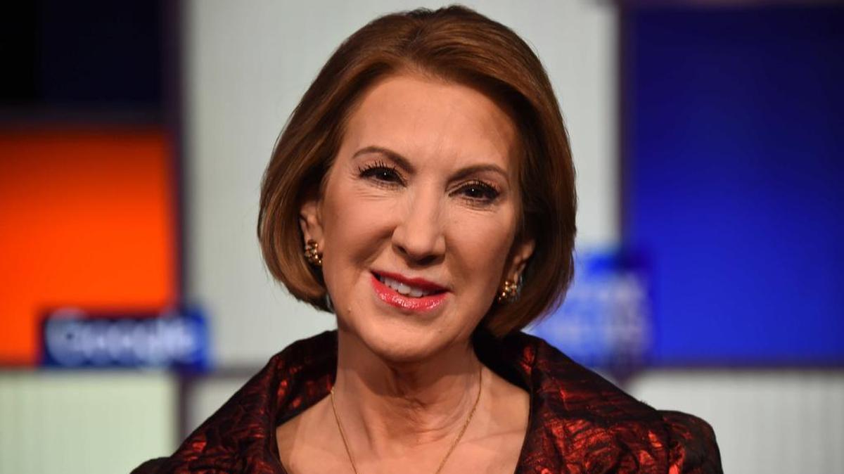 La candidata presidencial republicana Carly Fiorina.