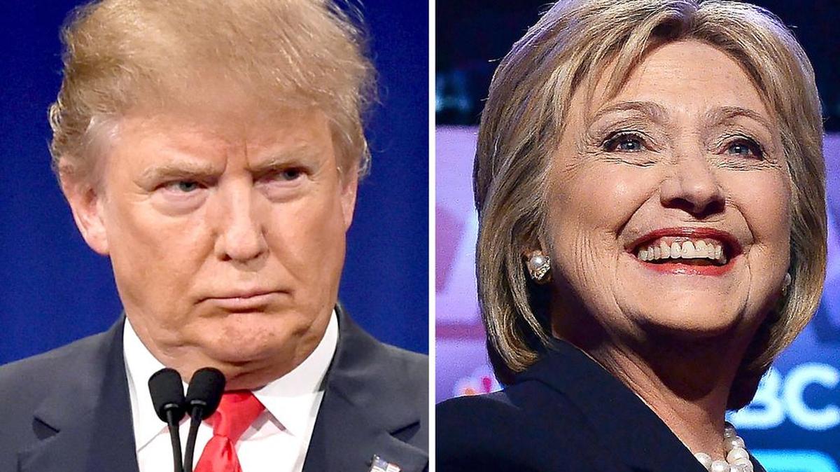 Donald Trump y Hillary Clinton
