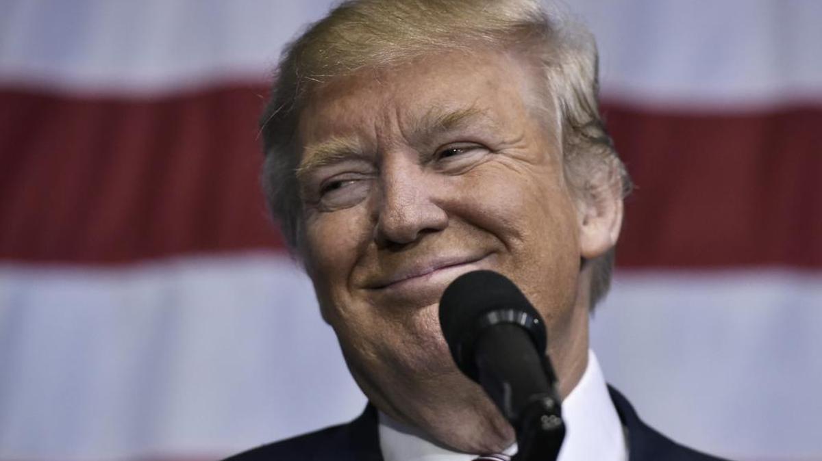 El aspirante republicano a la Casa Blanca, Donald Trump.