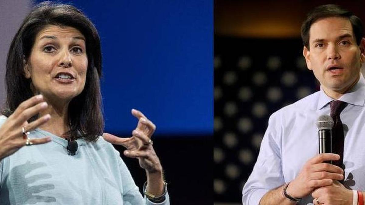 La gobernadora Nikki Haley de Carolina del Sur tiene pensado anunciar su apoyo al senador de la Florida Marco Rubio.