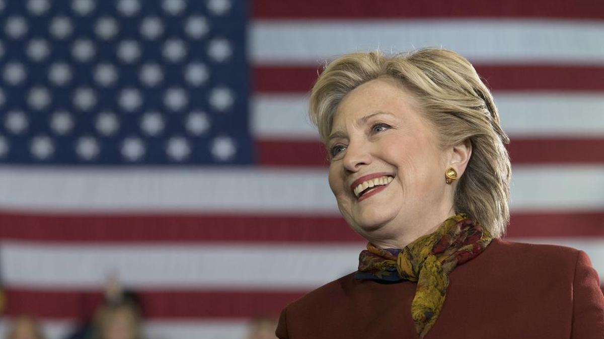 La candidata demócrata Hillary Clinton.