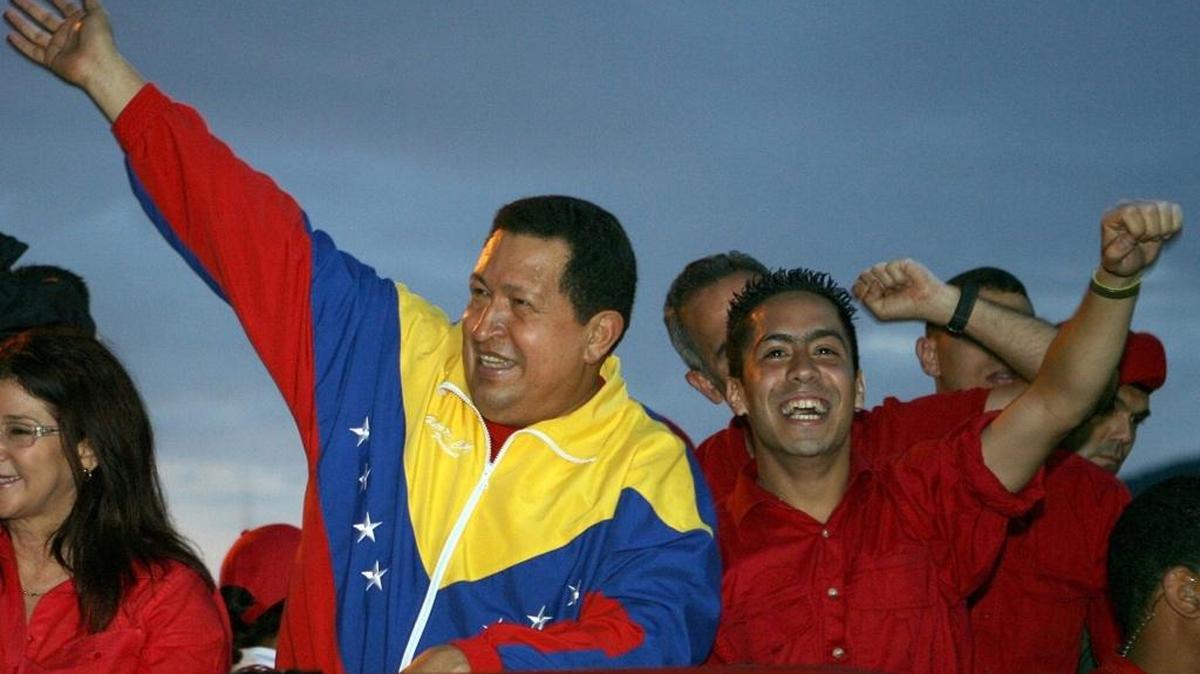 El gobernante venezolano Hugo Chávez en un mitin en Caracas en agosto del 2010.