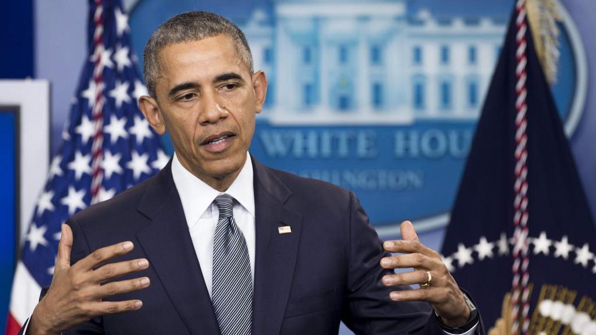 El presidente de Estados Unidos, Barack Obama, habla con la prensa en la Casa Blanca el viernes 6 de mayo de 2016.