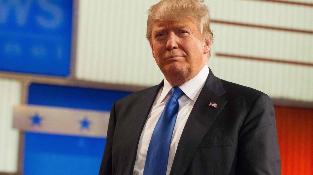 El precandidato a la presidencia de los EEUU por el partido Republicano Donald Trump.