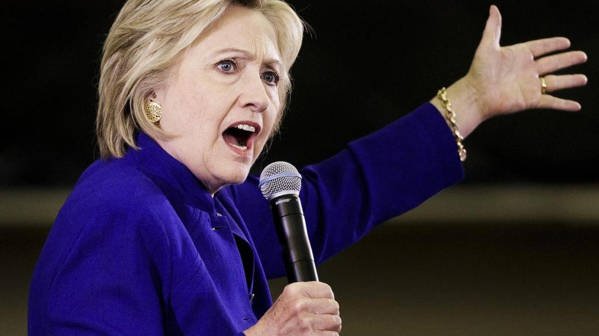 La pre candidata demócrata Hillary Clinton desplegó en un acto en Newark (Nueva Jersey) su abanico de promesas de bienestar social para imponerse a su rival Bernie Sanders en el estado, la última gran primaria importante en la costa este.