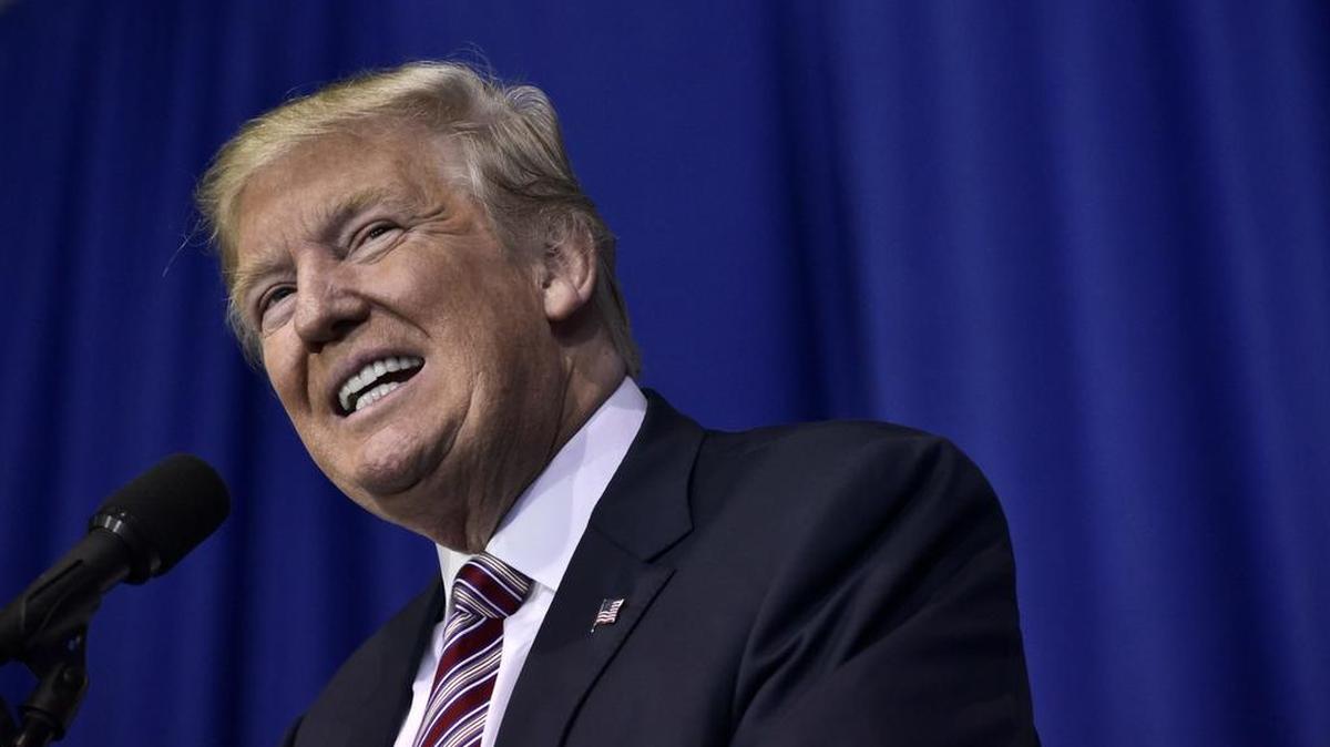 El candidato presidencial republicano, Donald Trump.