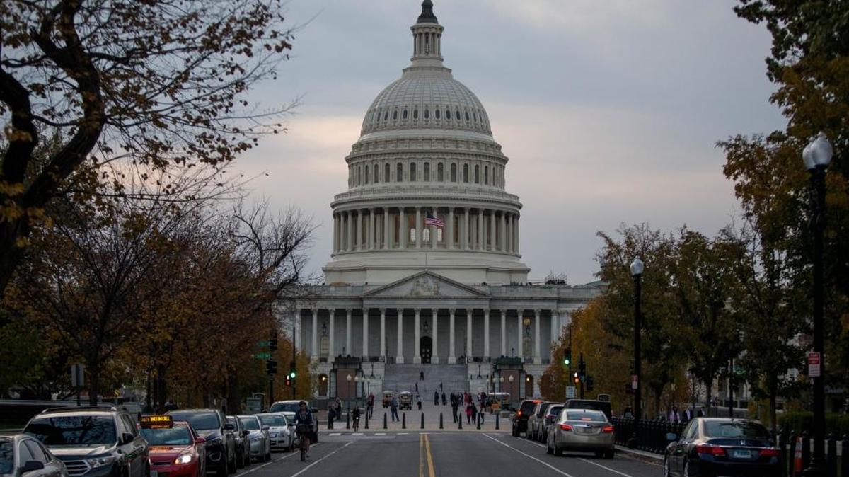 El Capitolio estadounidense, el 8 de noviembre, día que se decide quién será el nuevo presidente de Estados Unidos.