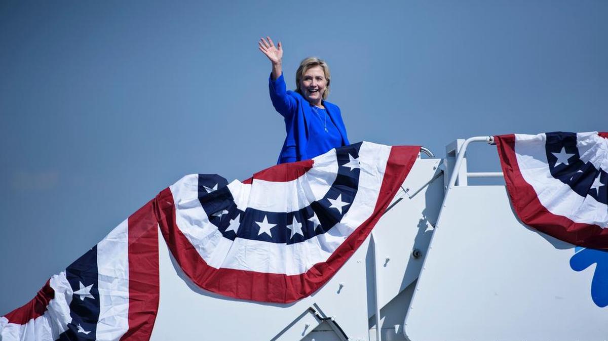 La candidata demócrata a la Presidencia de EEUU, Hillary Clinton.