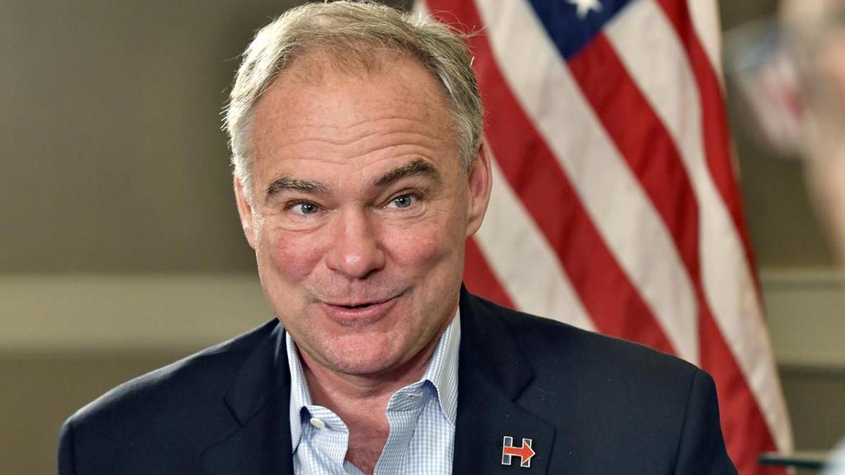 El senador Tim Kaine.