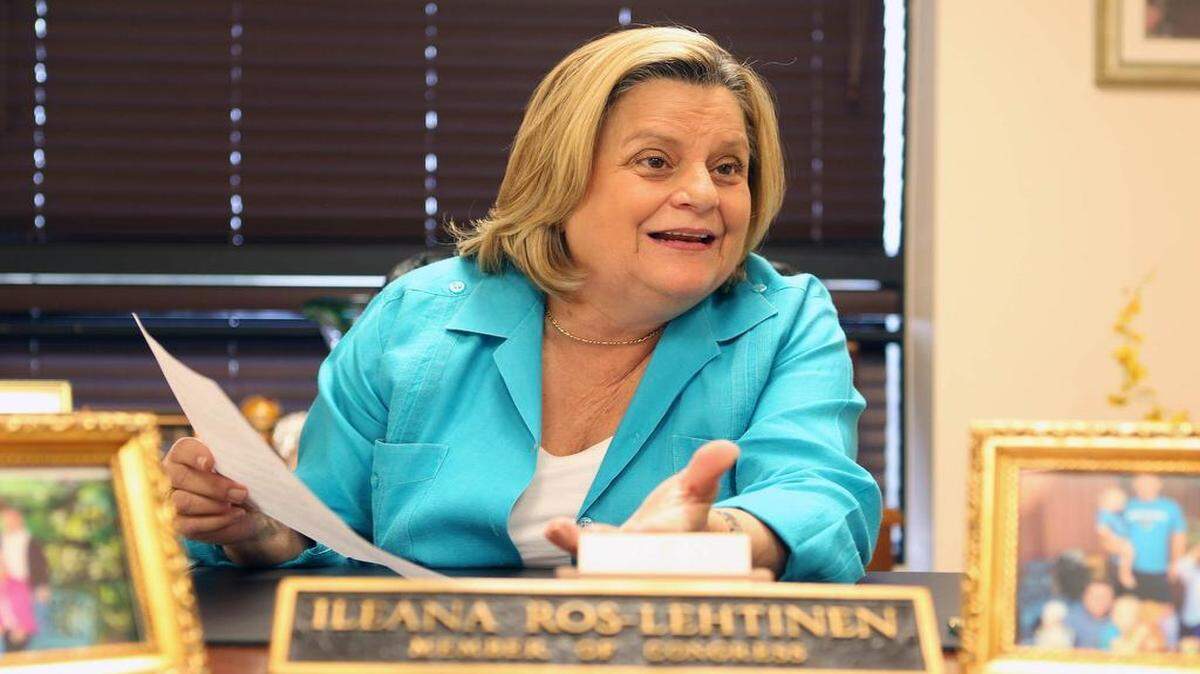 La congresista republicana Ileana Ros-Lehtinen, en una foto de archivo del 2015.