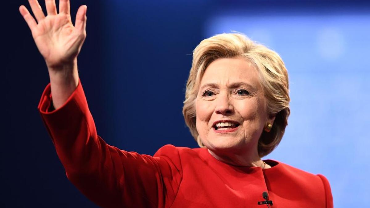 La candidata demócrata Hillary Clinton durante el primer debate presidencial el lunes 26 de septiembre.