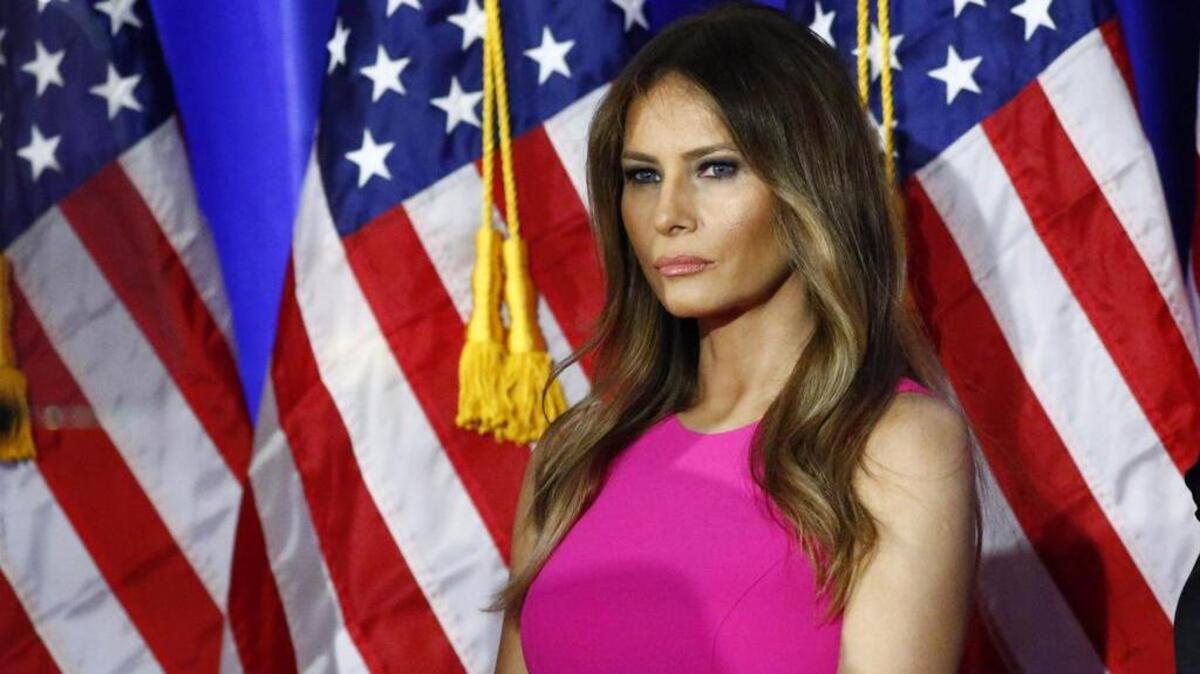 Melania Trump.