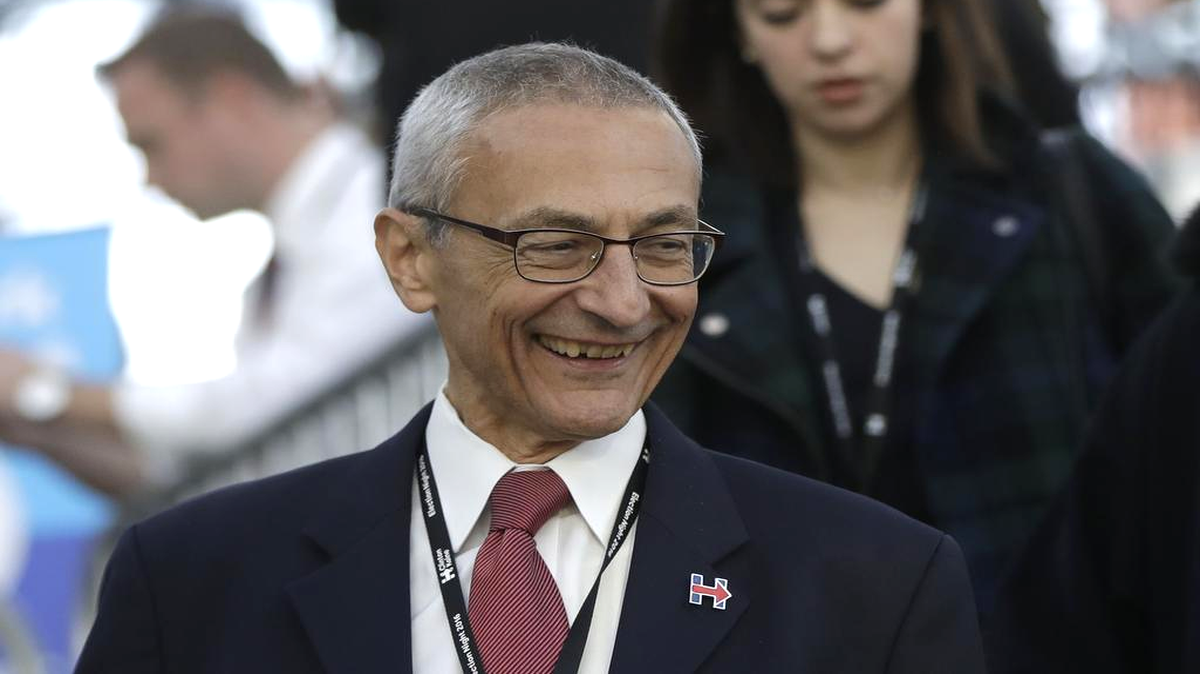 John Podesta, jefe de campaña de Hillary Clinton. 