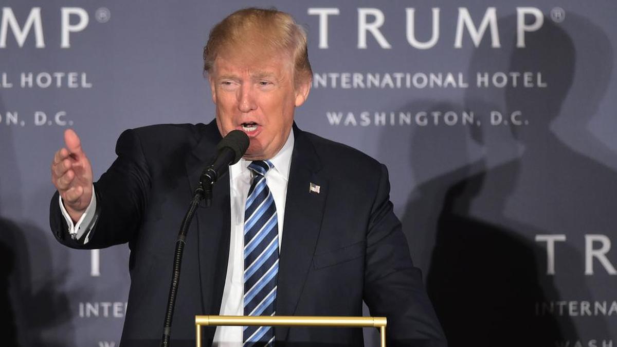El candidato republicano a la Casa Blanca, Donald Trump.