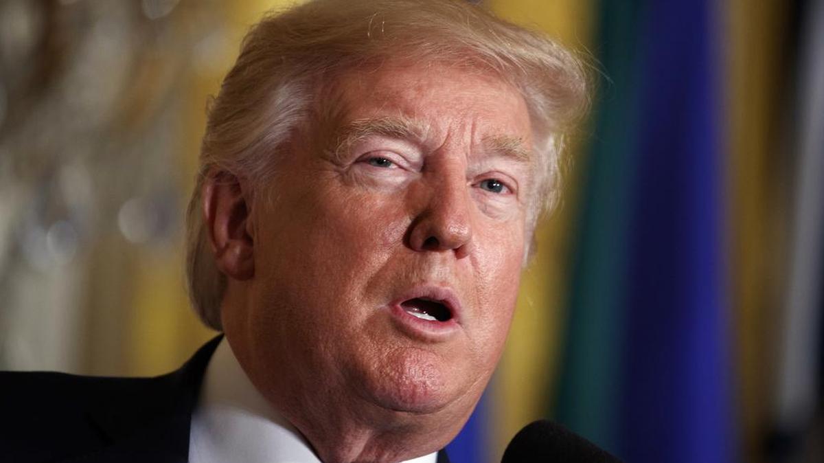 El presidente de Estados Unidos, Donald Trump.