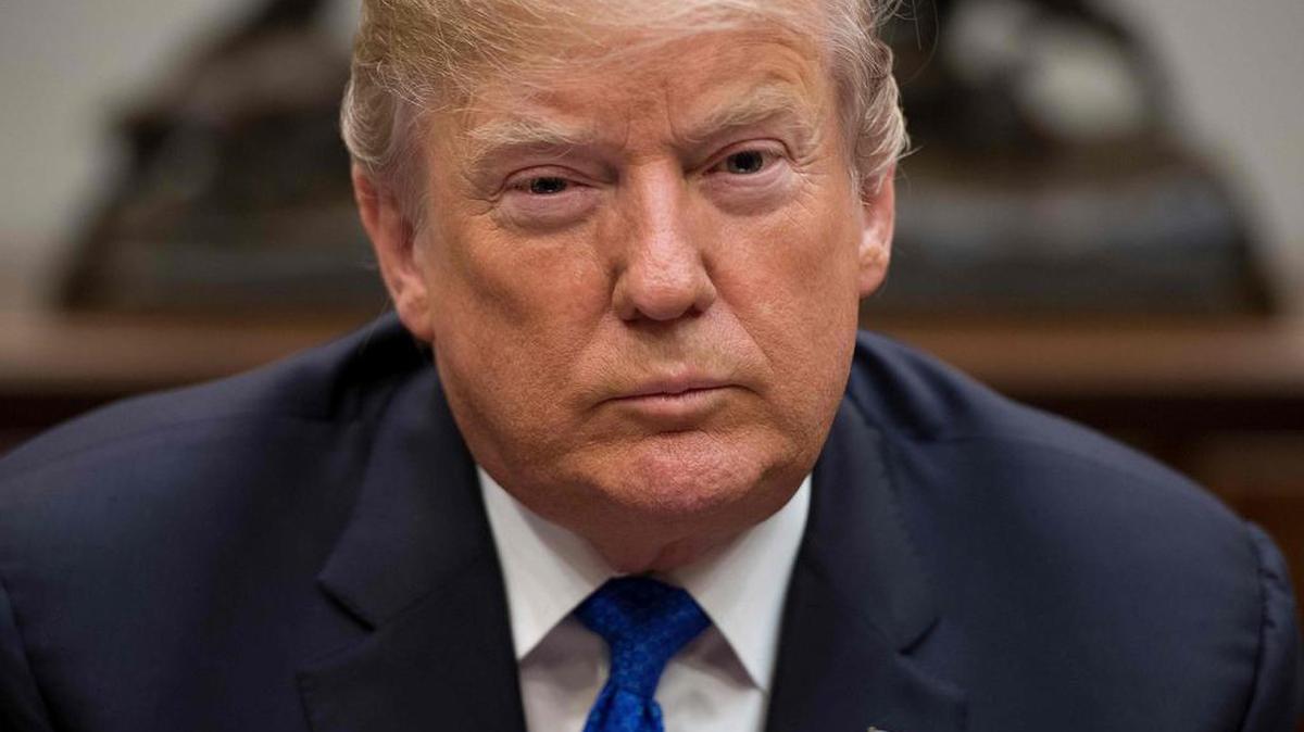 El presidente de los Estados Unidos, Donald Trump, habla durante una reunión con miembros republicanos del Senado sobre inmigración en la Casa Blanca en Washington, DC, el 4 de enero de 2018.