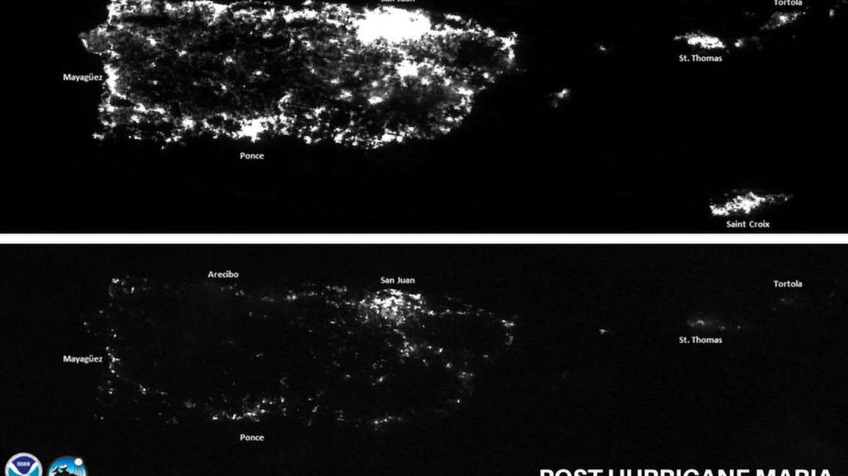 Gran parte de las islas del Caribe perdieron electricidad por el huracán María.