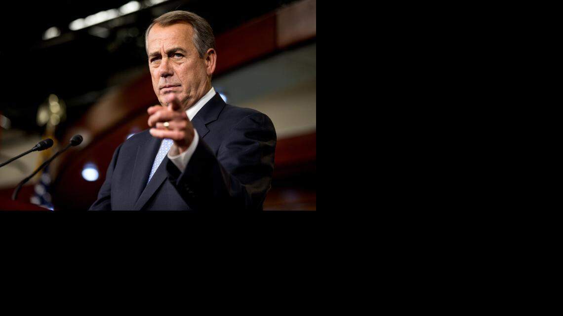 
El presidente republicano de la Cámara de Representantes, John Boehner.
