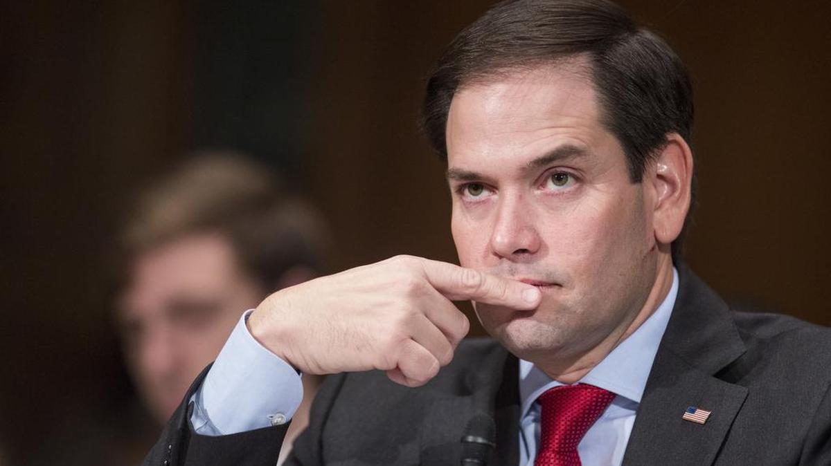 El senador Marco Rubio, republicano de Florida, visto en una imagen del 12 de enero, dijo el lunes que apoyará la nominación de Rex Tillerson como secretario de Estado del presidente Donald Trump.