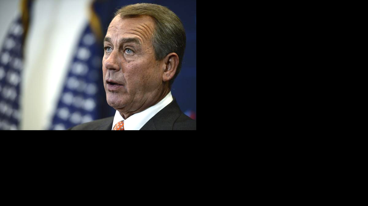 
El presidente de la Cámara de Representantes, el republicano John Boehner. 
