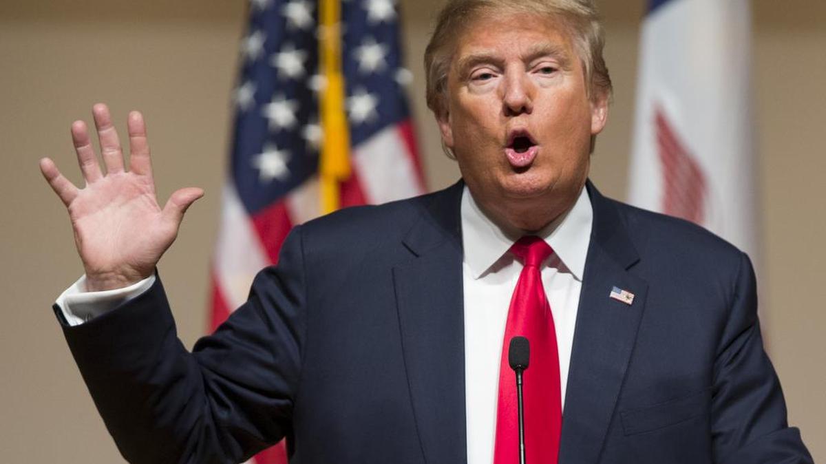 El presidente electo de Estados Unidos, Donald Trump.