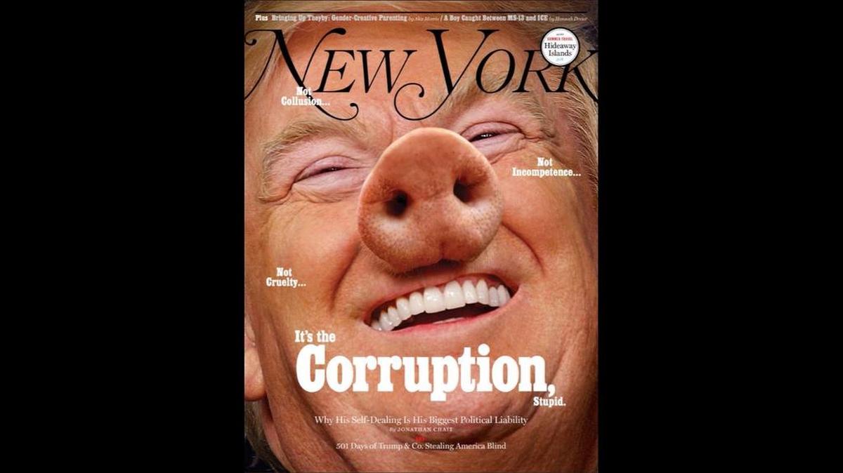 La portada de la nueva edición de la revista New York que salió este lunes.