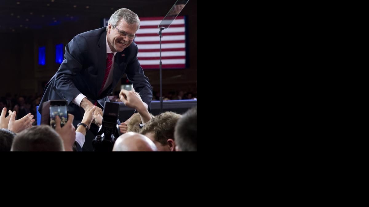 
El ex gobernador Jeb Bush. 
