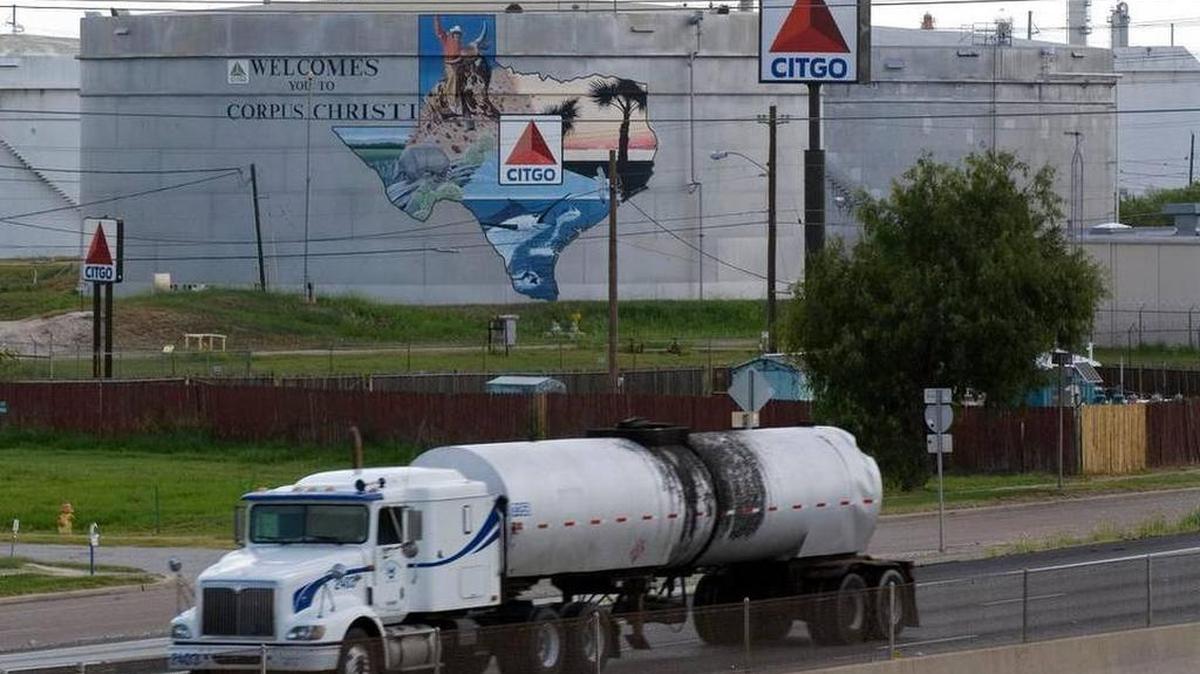 Una refinería de Citgo en Corpus Christi, Texas.