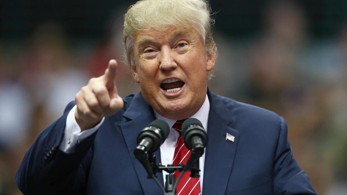 El magnate y precandidato republicano Donald Trump.
