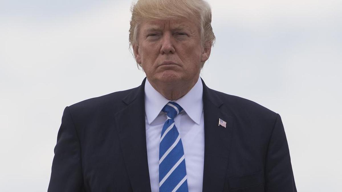 El presidente de Estados Unidos, Donald Trump.