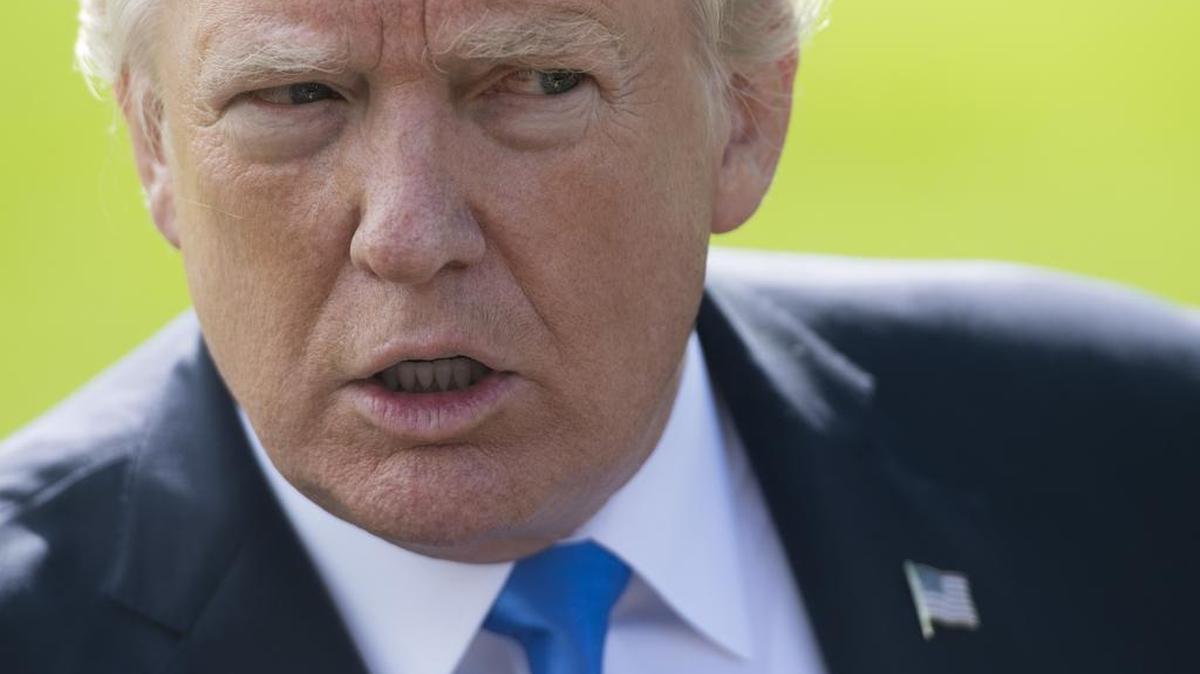 El presidente de EStados Unidos, Donald Trump en una fotografía de archivo.