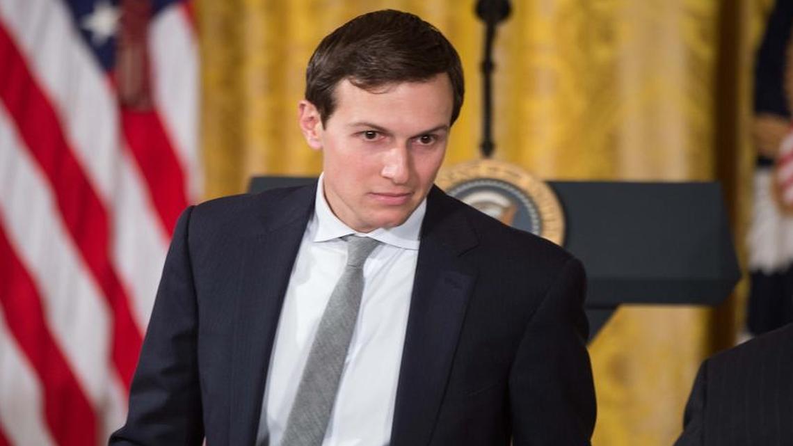 Esta foto del archivo tomada el 16 de febrero de 2017 muestra al asesor de la Casa Blanca, Jared Jared Kushner.