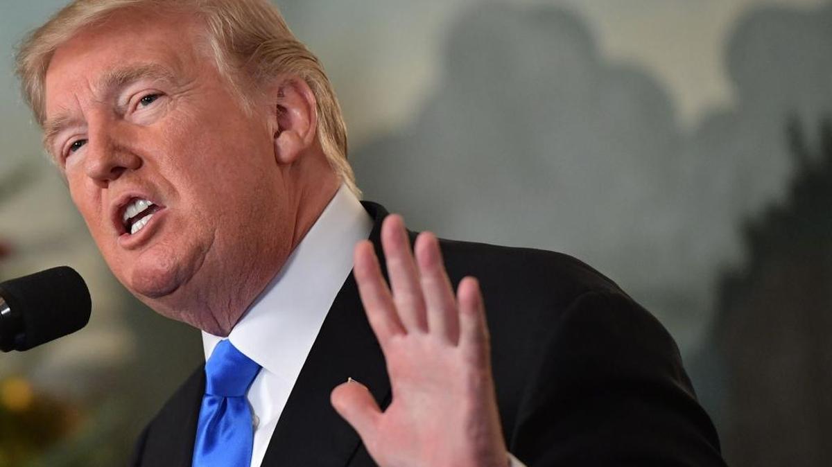 Foto de archivo del 6 de diciembre de 2017. El presidente Donald Trump arremetió de nuevo el domingo contra los medios de comunicación a los que llamó una “mancha para Estados Unidos”.
