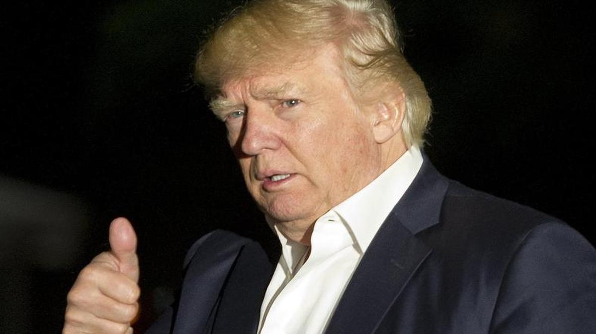 El presidente de Estados Unidos, Donald Trump.