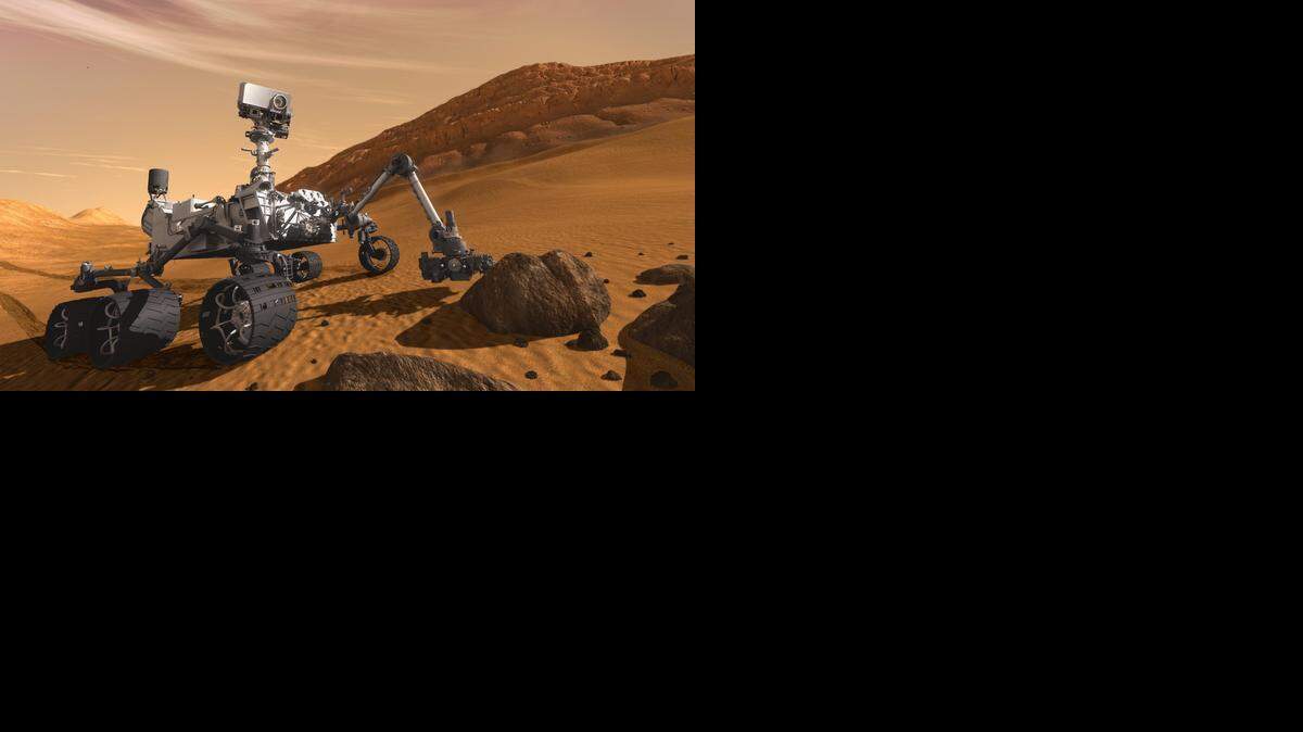 
El vehiculo robótico Curiosity ha detectado fluctuaciones de metano en la atmósfera de Marte.
